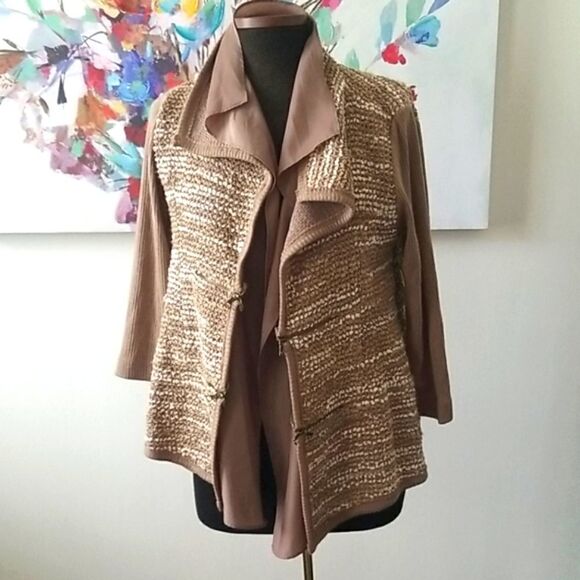 Multiples Brown Women's Sweater  - Picture 3 of 6